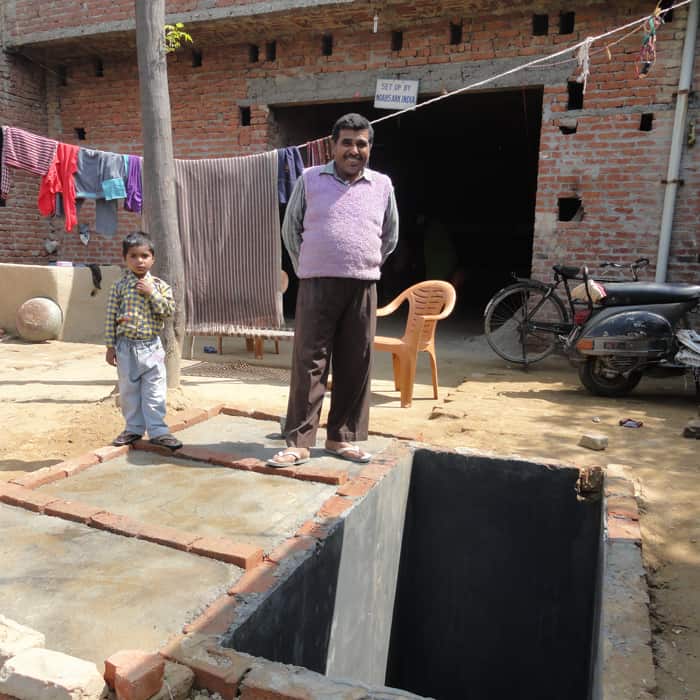 Noah's Ark home sanitation project toilet - Rajpal