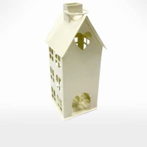 Hut T-Light Holder by Noah's Ark Exports