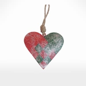 Hanging Heart by Noah's Ark Exports