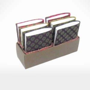 Notebook Fabric Cover s/3 by Noah's Ark Exports