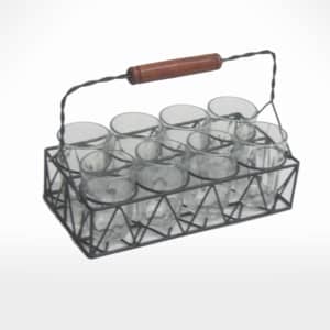 Glass Holder by Noah's Ark Exports