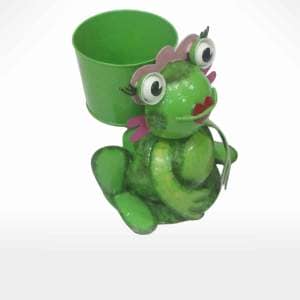 Frog Planter by Noah's Ark Exports