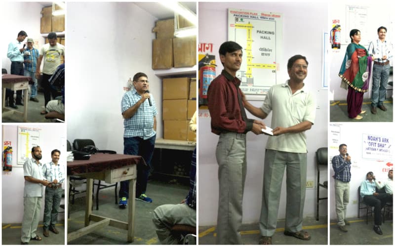 Artisans receiving payouts as part of Noah's Ark profit sharing initiative