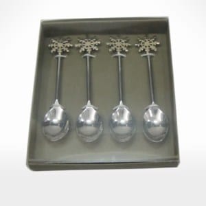 Snowflake Tea Spoon by Noah's Ark Exports