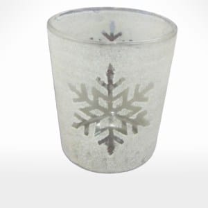 Snowflake Tea Light Holder by Noah's Ark Exports
