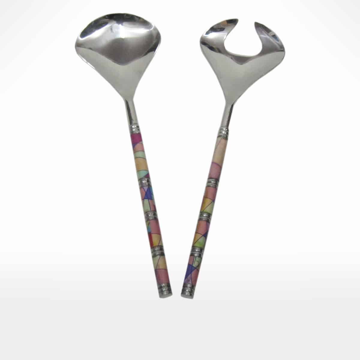 Salad Server s/2 by Noah's Ark Exports