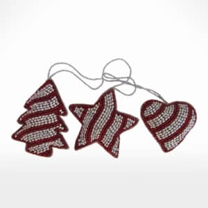 Hanging Ornaments Set Of 3 by Noah's Ark Exports