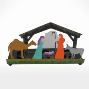 Nativity T-Light Holder by Noah's Ark Exports