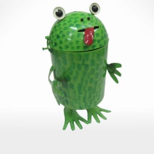 Frog Shape Box Planter by Noah's Ark Exports