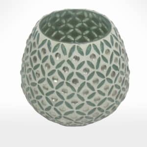 Glass T-Light by Noah's Ark Exports