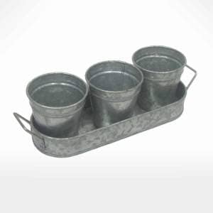Planter Set of 3 by Noah's Ark Exports