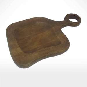 Wooden Serving Tray by Noah's Ark Exports