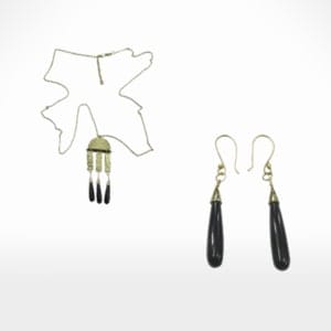 Necklace & Earring Set by Noah's Ark Exports