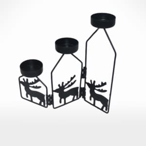 Reindeer T-Light by Noah's Ark Exports