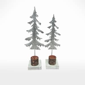 Tree Votive T-Light s/2 by Noah's Ark Exports