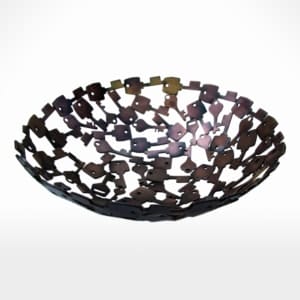 Recycled Keys Bowl by Noah's Ark Exports