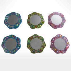 Mirror Set of 6 by Noah's Ark Exports