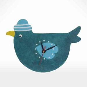 Bird Design Clock by Noah's Ark