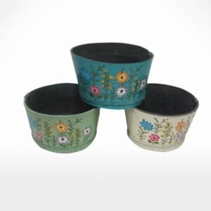 Recycled Tire Bucket by Noah's Ark Exports