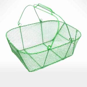 Basket with Handle by Noah's Ark Exports