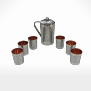 Jug and Glasses by Noah's Ark Exports