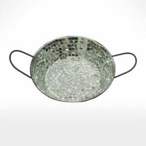 Glass Mosice Bowl by Noah's Ark Exports