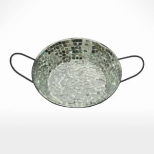 Glass Mosice Bowl by Noah's Ark Exports