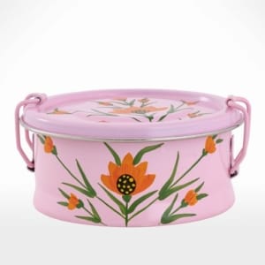 Hand Painted Lunch Box by Noah's Ark Exports