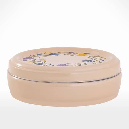 Floral Steel Spice Box by Noah's Ark Exports